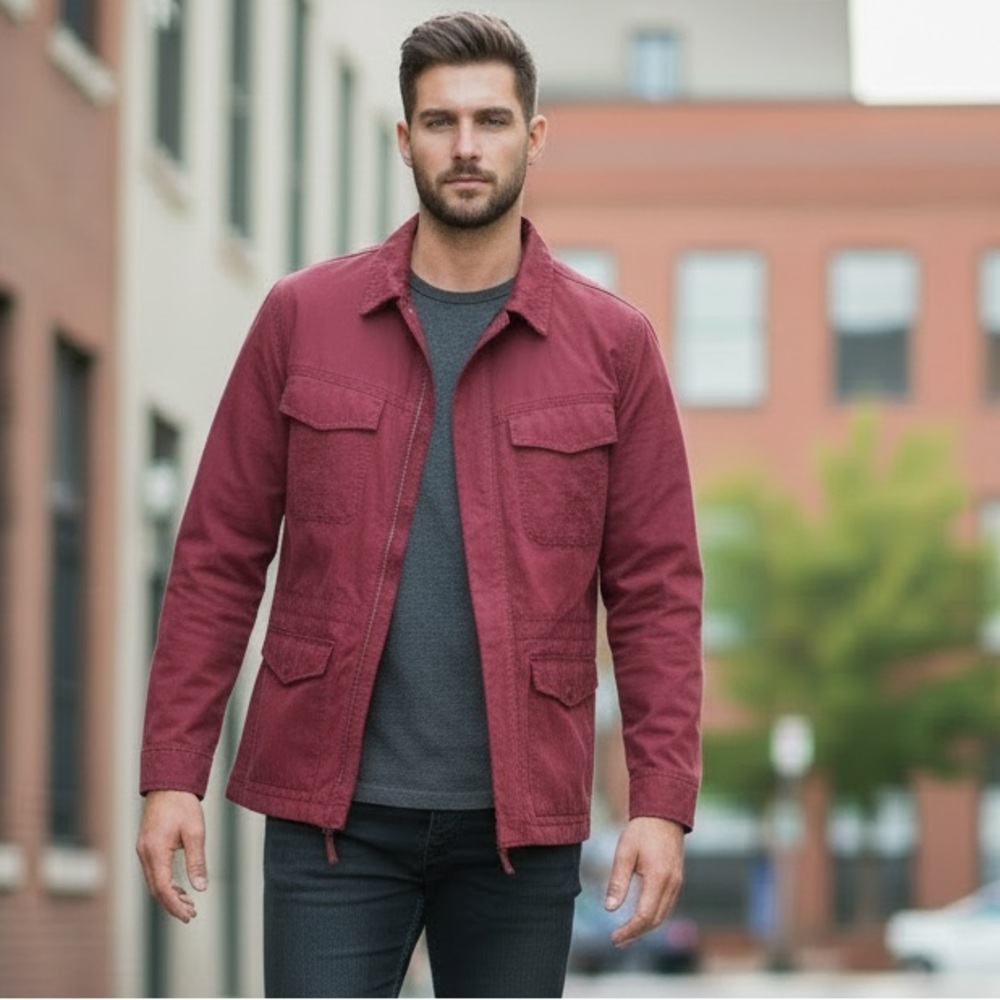 Timberland Men's Red Jacket size XL